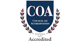 Accredited by the Council of Accreditation